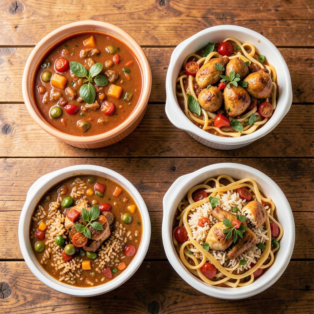Viandas de comida casera: guisos, arroces y pastas listos para congelar